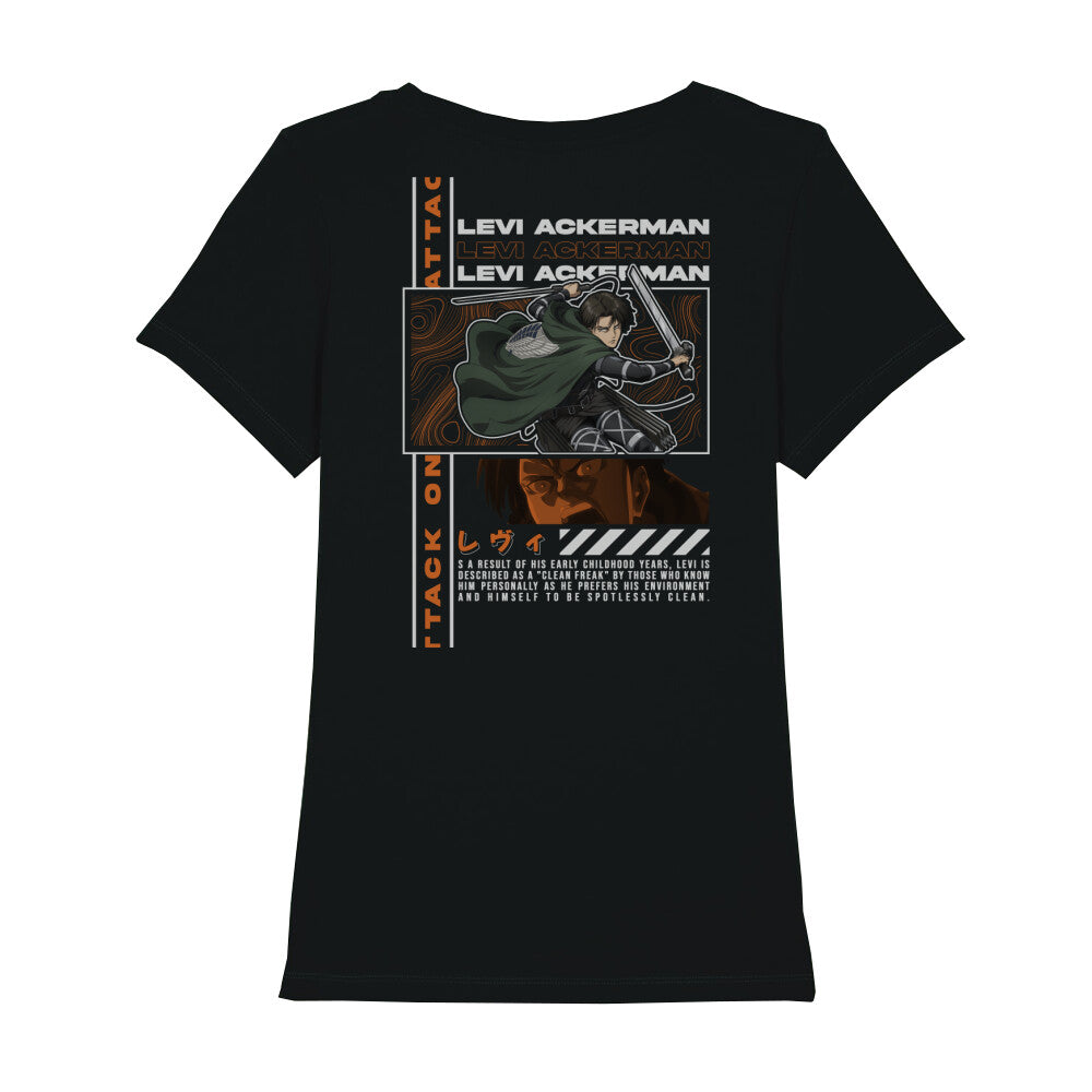 Attack On Titan x Levi Ackermann - Ladies T-Shirt Premium